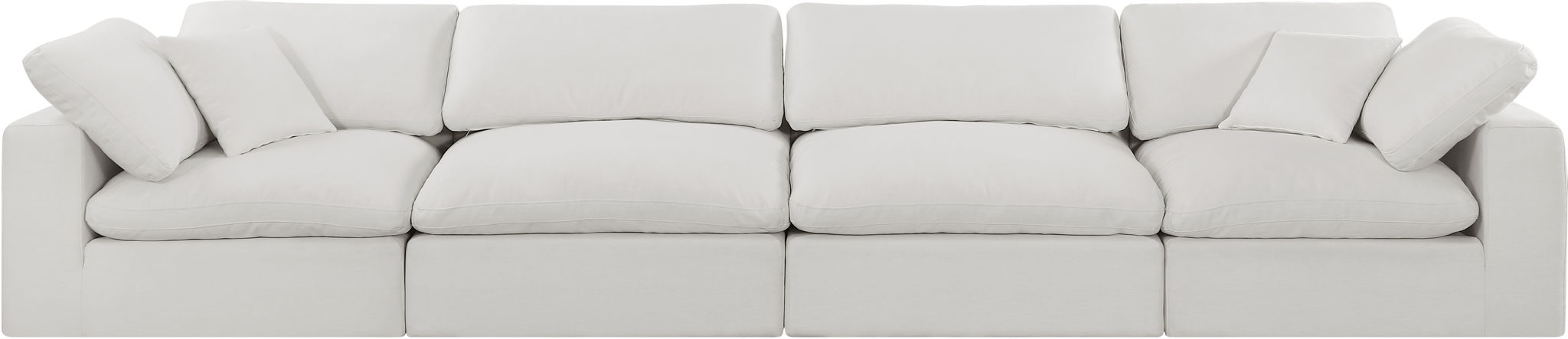 Comfy - Linen Modular Sofa 4 Seats - Simple Home Plus
