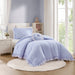 Rowena - Twin Comforter Set - Blue - Simple Home Plus