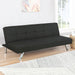 Joel - Upholstered Tufted Convertible Sofa Bed - Simple Home Plus