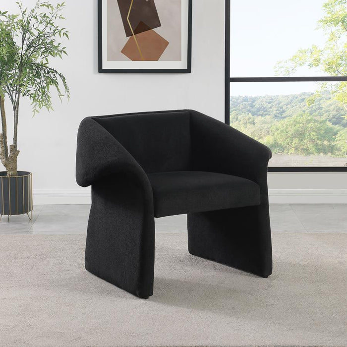 Ramsey - Upholstered Sloped Arm Accent Chair - Simple Home Plus