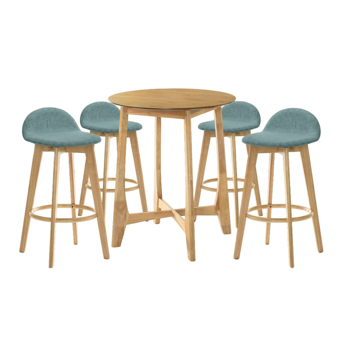 Vera - 5-Piece Wood Bar Set