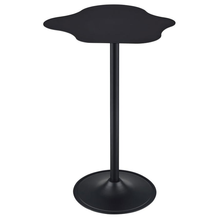 Keanu - Curved Cloud-Shaped Bistro Bar Table - Black - Simple Home Plus