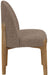Torino - Upholstered Dining Chair With Brushed Brown Base (Set of 2) - Simple Home Plus