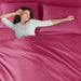 Microfiber - All Season Wrinkle Free Sheet Set - Pink - Simple Home Plus