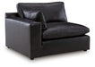 Emilia - LAF Corner Chair - Black - Simple Home Plus
