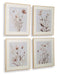 Chettings - Beige / Gray / Blush - Wall Art Set (Set of 4) - Simple Home Plus