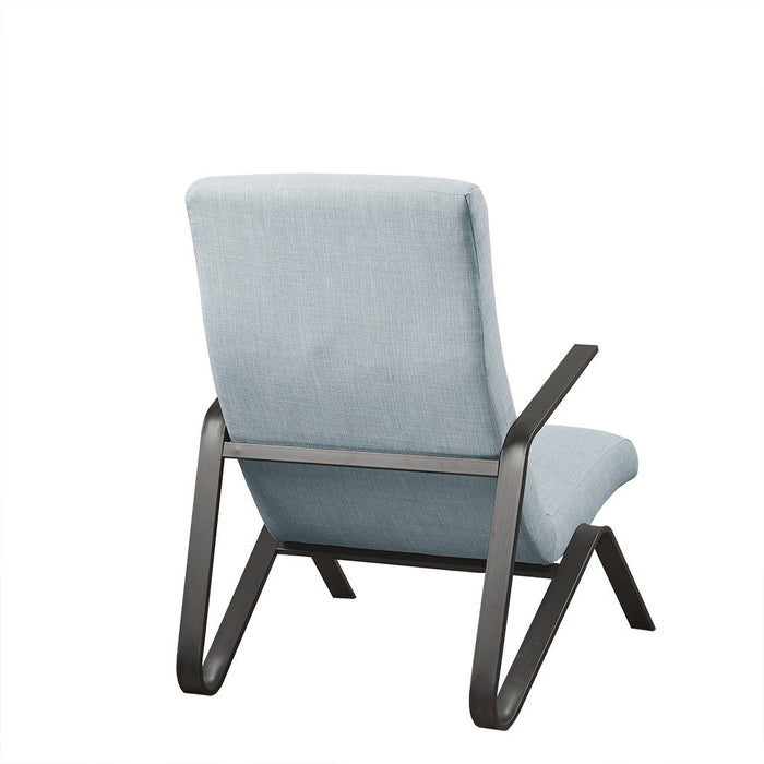 Manhattan - Accent Chair - Light Blue - Simple Home Plus