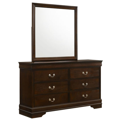 Louis Philippe - Six-Drawer Dresser - Simple Home Plus