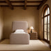 Fira - Chenille Fabric Upholstered Bed - Simple Home Plus