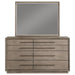 Durango - 8-Drawer Dresser With Mirror - Simple Home Plus