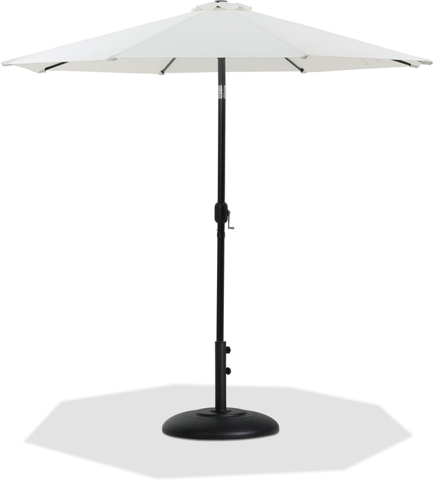 Fiji - Aluminum Patio Umbrella With Round Black Base - Simple Home Plus