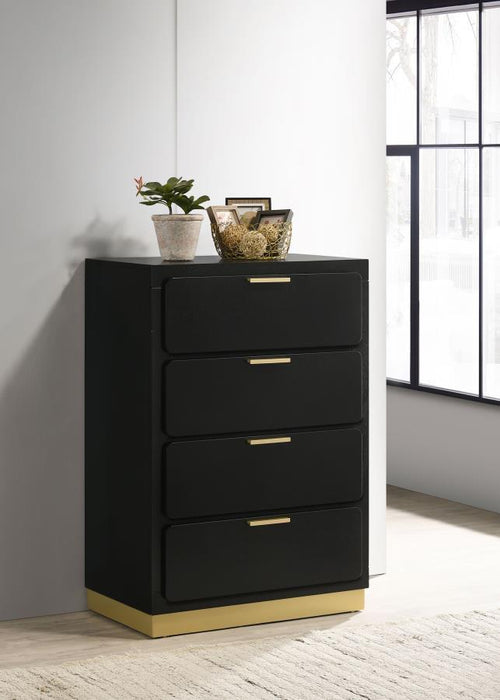 Caraway - 4-Drawer Bedroom Chest - Simple Home Plus