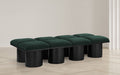 Pavilion - 8 Piece Modular Bench With Black Base - Simple Home Plus