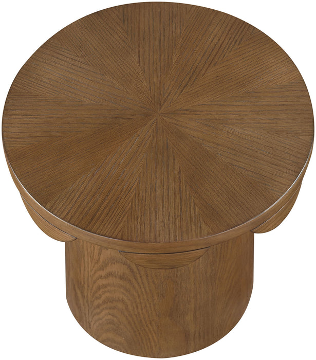 Dahlia - Oak Veneer Table - Simple Home Plus
