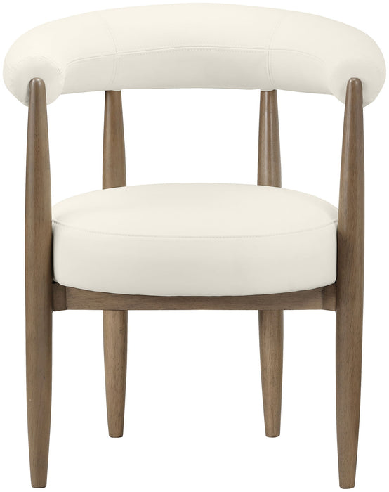 Sable - Vegan Leather Upholstered Dining Chair (Set of 2) - Brown Base - Simple Home Plus
