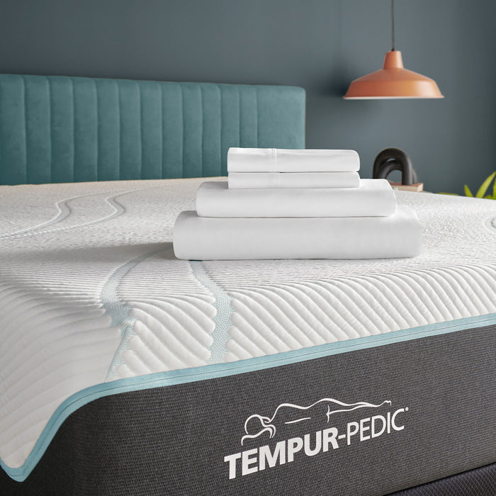 Linens - Tempur Classic Cotton Sheet Set - White - Simple Home Plus