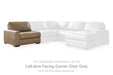 Veronella - LAF Corner Chair - Sahara - Simple Home Plus