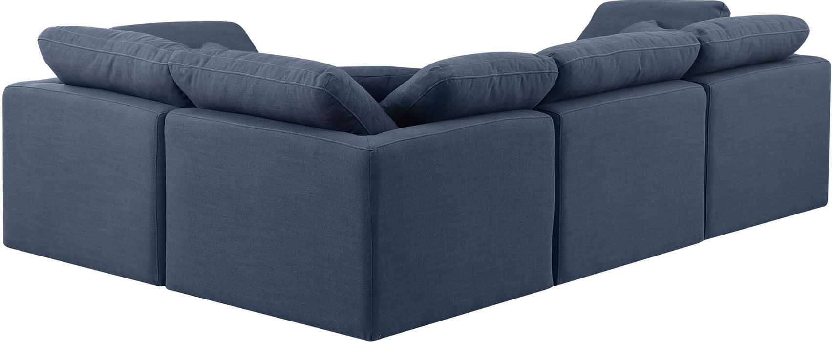 Indulge - Linen 4 Piece Modular Corner Sectional - Simple Home Plus