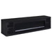 Deiter - 79" TV Stand Fireplace Media Console - Black - Simple Home Plus