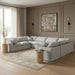 Indulge - Linen 8 Piece Modular Sectional - Simple Home Plus