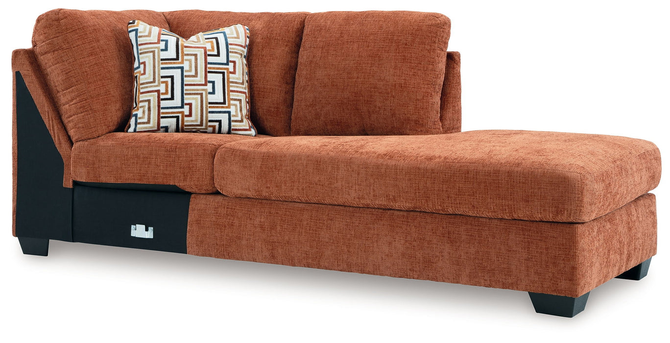 Aviemore - Raf Corner Chaise - Spice - Simple Home Plus