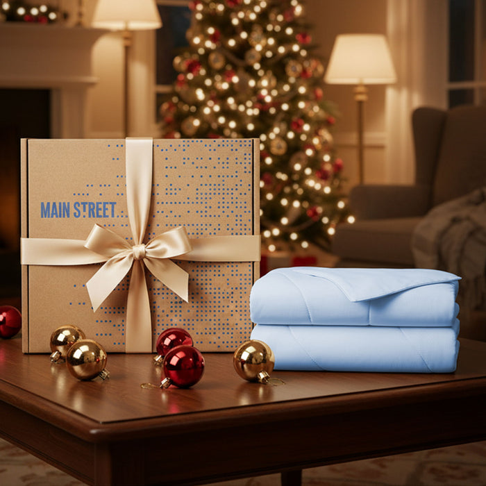 Ice Touch - Sublime Serenity Luxury Comforter - Ice Blue - Simple Home Plus