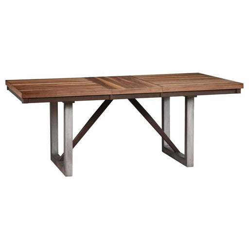 Spring Creek - Extension Dining Table - Natural Walnut - Simple Home Plus