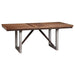 Spring Creek - Extension Dining Table - Natural Walnut - Simple Home Plus