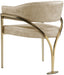Madelyn - Dining Chair (Set of 2) - Brushed Brass - Simple Home Plus