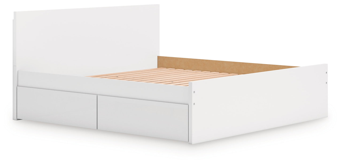 Onita - Panel Platform Bed - Simple Home Plus
