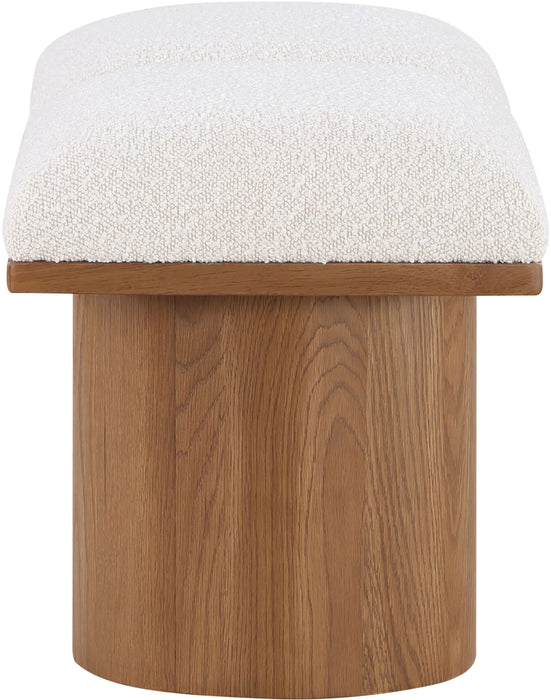 Pavilion - 2 Piece Modular Bench With Brown Base - Simple Home Plus