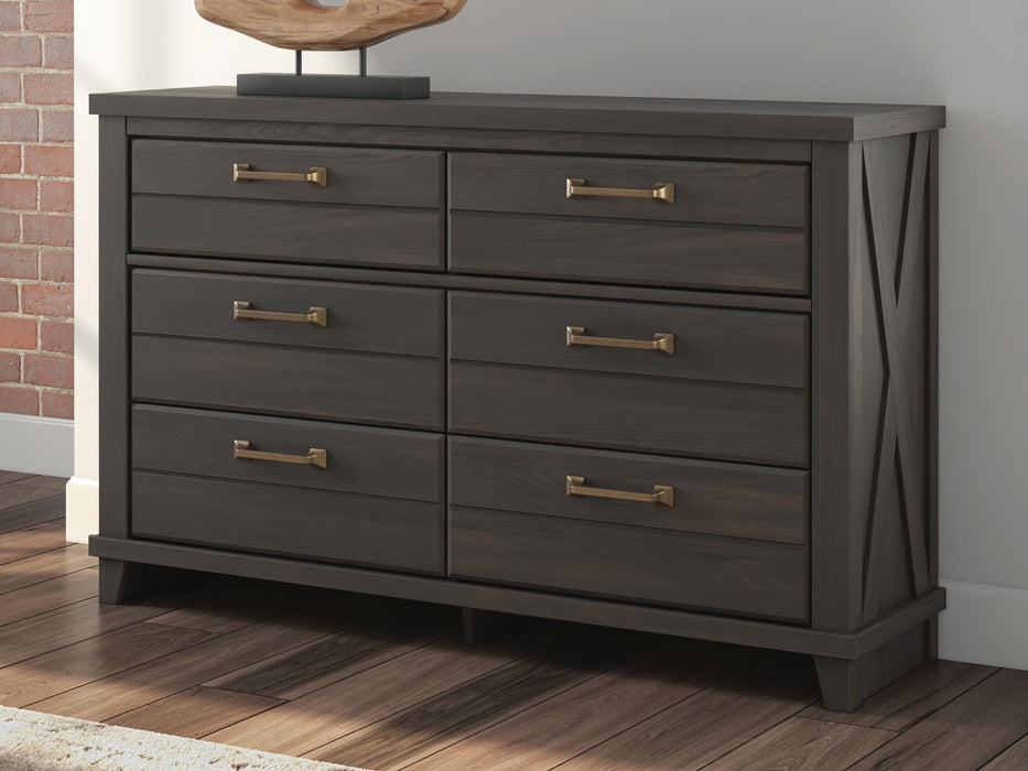 Vonitta Bay - Six Drawer Dresser - Simple Home Plus