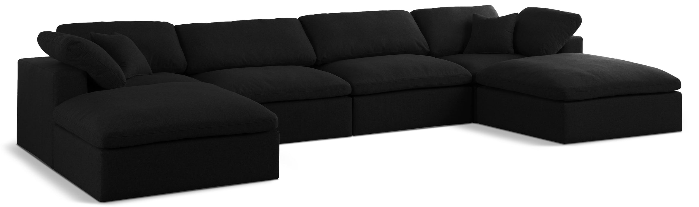 Serene - 6 Piece Modular Sectional - Simple Home Plus