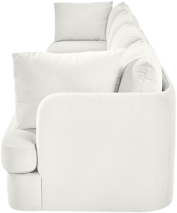 Hammond - Velvet Performance Fabric Upholstered 4 Piece Sofa - Simple Home Plus
