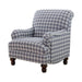 Glenn - Upholstered English Arm Accent Chair - Simple Home Plus