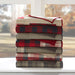 Sunset - Quilted Throw - Red - Simple Home Plus