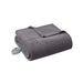Electric Micro Fleece - Twin Heated Blanket - Gray - Simple Home Plus