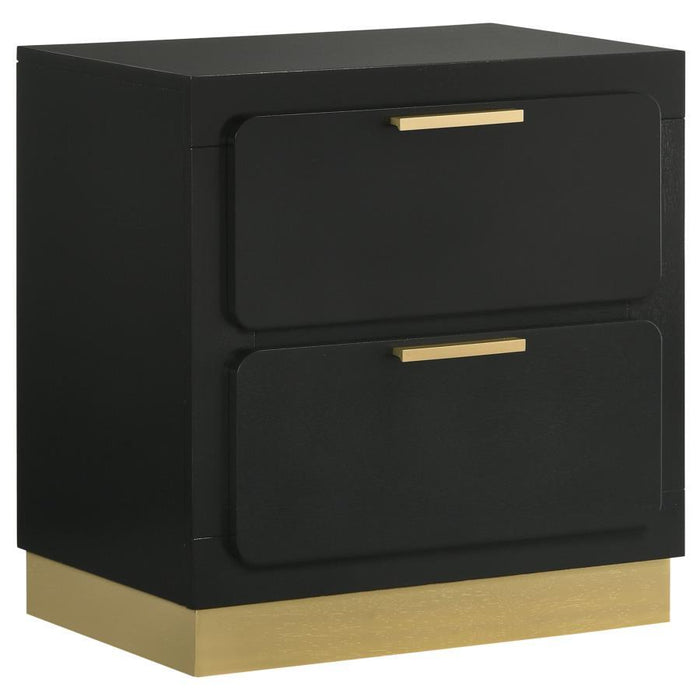 Caraway - 2-Drawer Nightstand - Simple Home Plus