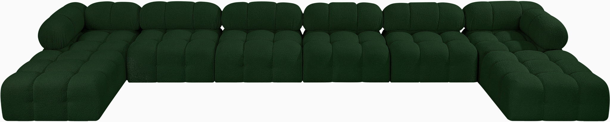 Ames - 8 Piece Fabric Modular Sectional - Simple Home Plus
