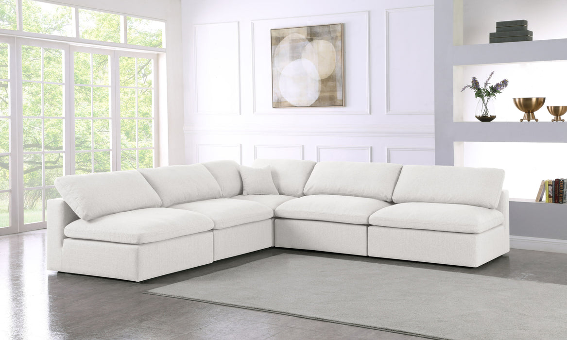 Serene - 5 Piece Modular Sectional - Simple Home Plus