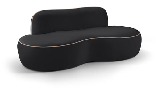 Swerve - Velvet 77" Upholstered Loveseat - Simple Home Plus