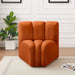Arc - Velvet Curved Corner Chair - Simple Home Plus