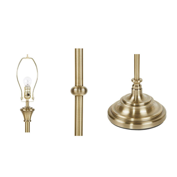 Athena - 59" Floor Lamp - Antique Brass - Simple Home Plus