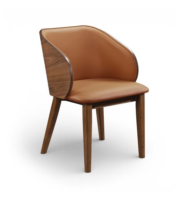 Glenwood - Vegan Leather Upholstered Dining Chair (Set of 2) - Simple Home Plus
