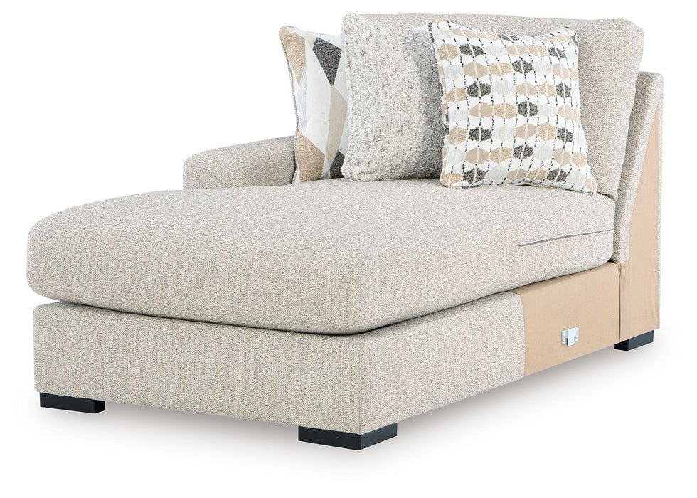 LaureLGrove - LAF Corner Chaise - Pebble - Simple Home Plus