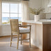 Diedra - Cane Back Counter Stool - Cream / Reclaimed Natural - Simple Home Plus