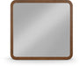 Giada - Solid Wood And Veneer Mirror - Simple Home Plus