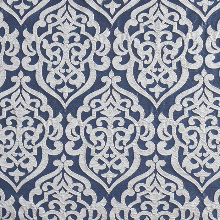 Odette - Shower Curtain - Navy - Simple Home Plus