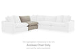 Maxton Heights - Armless Chair - Pebble - Simple Home Plus