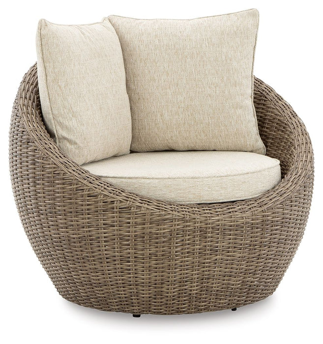 Danson - Swivel Lounge With Cushion - Simple Home Plus